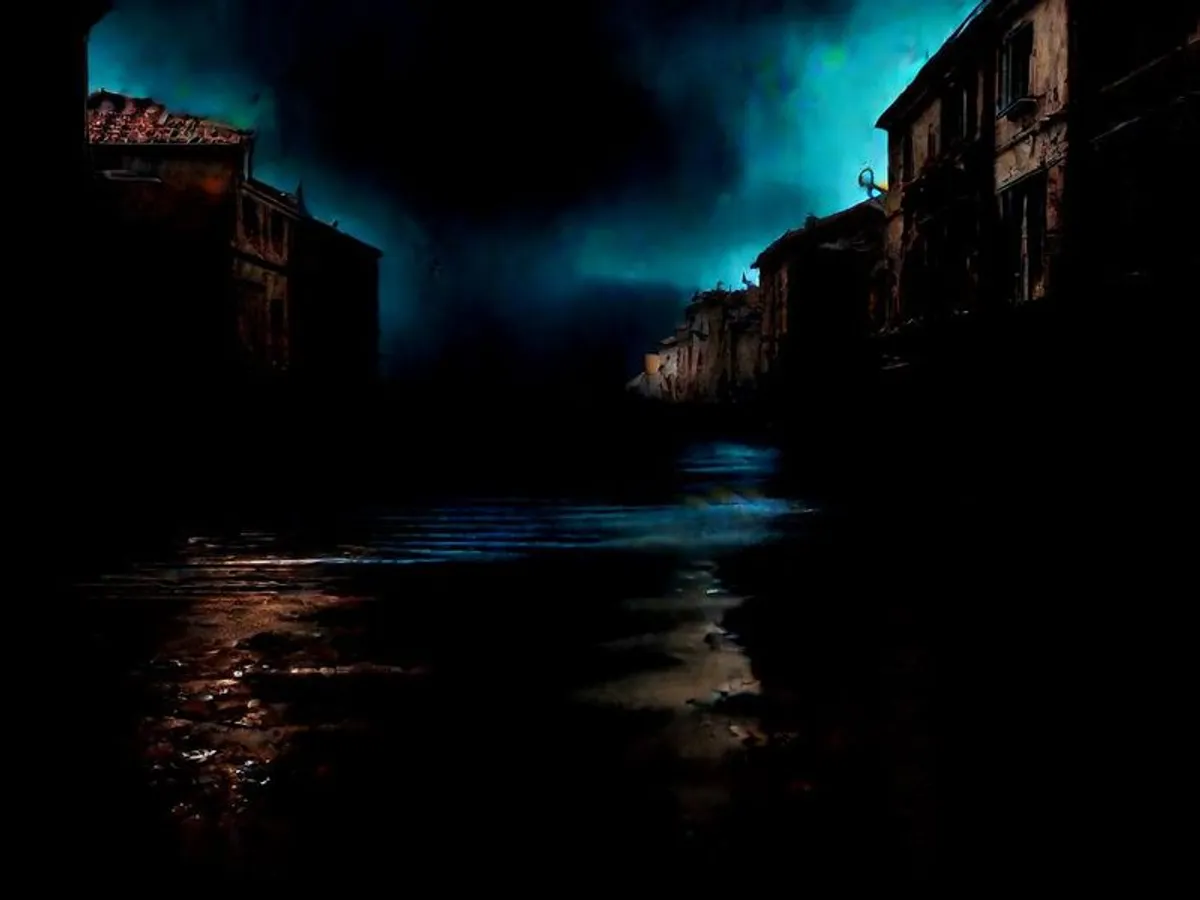 Escenario de inundación por DANA con equipos de rescate