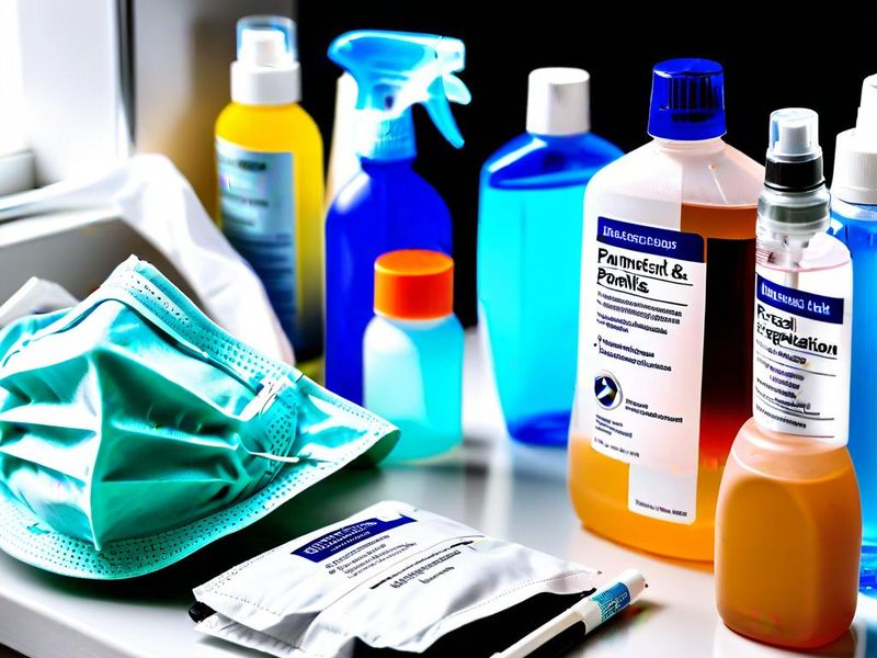 Material sanitario y suministros médicos para pandemia