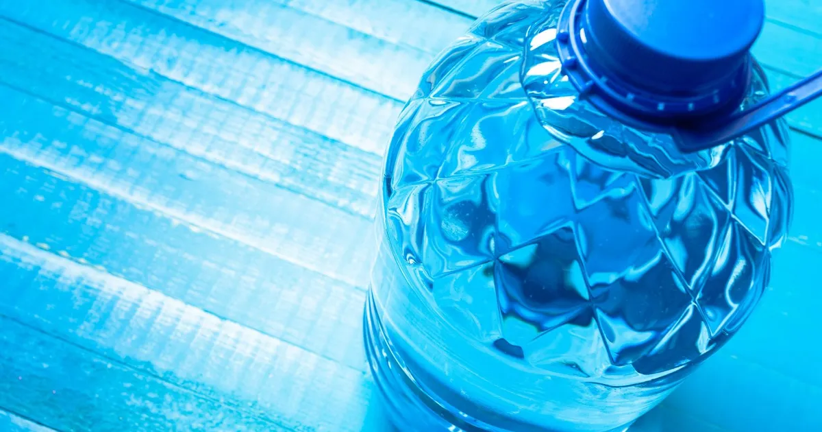 Bidón de agua potable de plástico HDPE para almacenamiento de emergencia