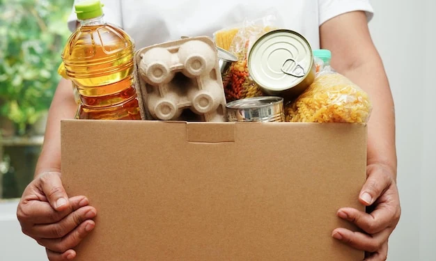 Reserva y reparto de alimentos no perecederos para emergencias