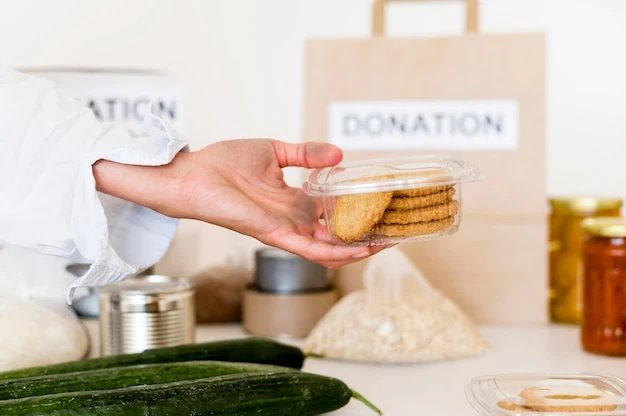 Reserva y reparto de alimentos no perecederos para emergencias