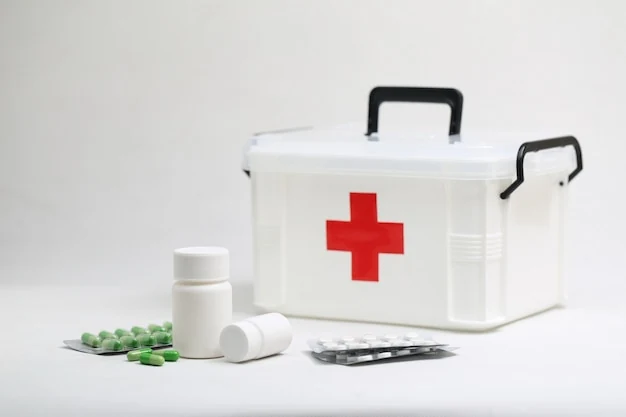 Botiquín de primeros auxilios para emergencias