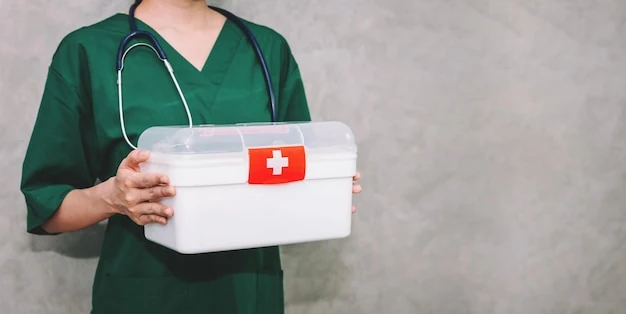 Botiquín de primeros auxilios para emergencias