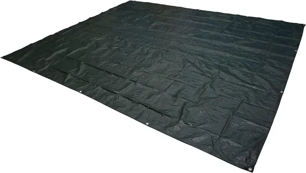 Amazon Basics Lona Acampada Impermeable 2.3 x 2.9 m — kit de emergencia DANA en una casa rural