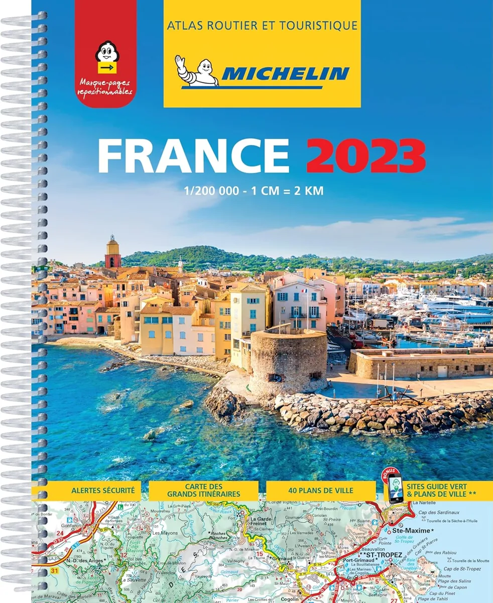 Atlas Routier France 2026 Michelin A4 Espiral