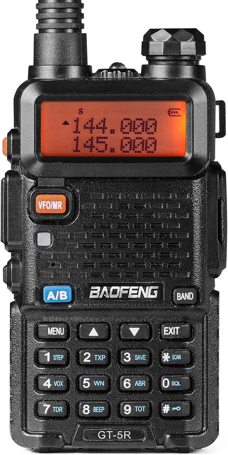 Baofeng GT-5R Radio Bidireccional Dual Band VHF/UHF 128 Canales