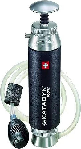 Katadyn Microfiltración de Agua Mochila, Senderismo, Camping, o purificación de Agua de Emergencia, purifica hasta 30.000 galones