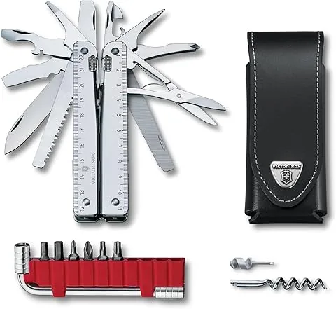 Victorinox Swisstool X, en Funda de Cuero