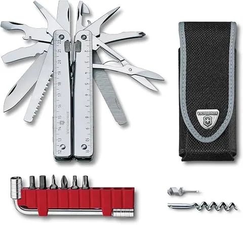 Victorinox Swisstool X Plus, Navaja multiusos suiza en Funda de Nailon