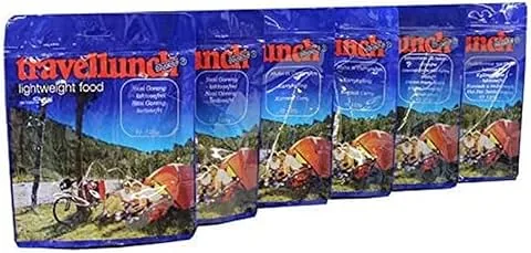 6 x 125 g Travellunch de comidas con pollo, comida seca