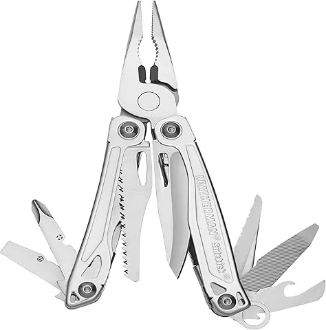 Leatherman Sidekick Multiherramienta - 14 Herramientas Multifunción, Acero Inoxidable