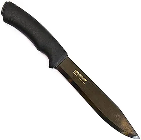 Mora FT01545 Cuchillo a Lama Fissa,Unisex - Adulto, Negro, un tamaño