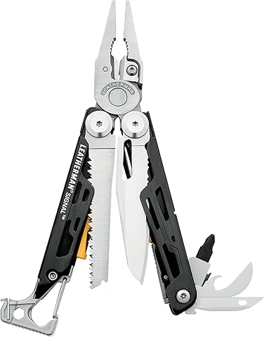 Leatherman Signal pince Multi-outils Format de poche 19 outils Noir, Argent