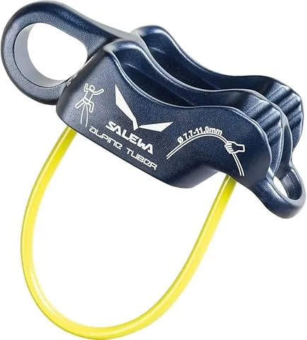 SALEWA Alpine Tuber - Asegurador de Descenso, Color Azul