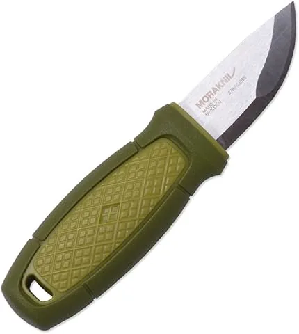 Mora FT01763 Cuchillo a Lama Fissa,Unisex - Adultos, Verde, un tamaño