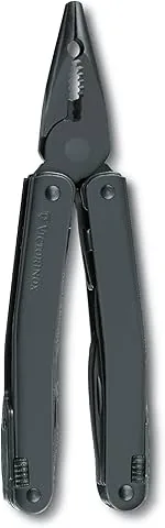 Victorinox Swisstool Spirit XBS, Navaja multiusos suiza, 105 mm, Negro Bruñido