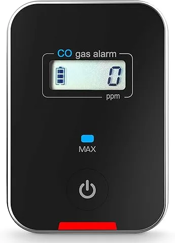 Detector de Monóxido de Carbono (CO) para Vehículos y Aeronaves | Alarma Rápida de Bajo Nivel a 9 ppm | Vehículos, Policía, Pilotos, Viajes, Autobuses y Camiones