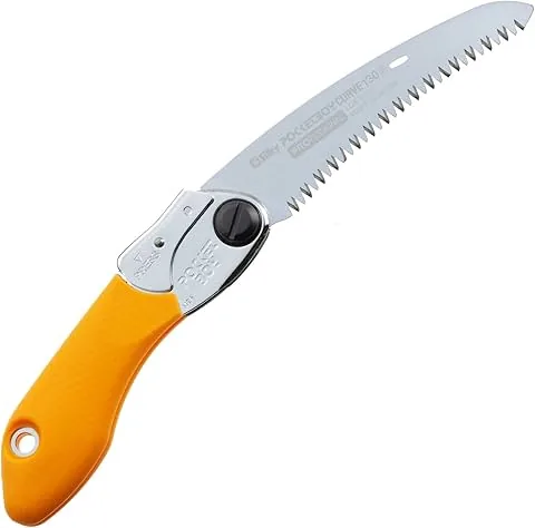 Silky Sierras PocketBoy Curve - Sierra plegable profesional (130 mm, dientes grandes, 726-13)