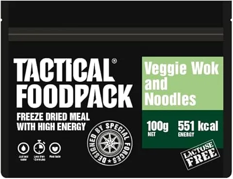 Tactical FoodPack Veggie Wok and Noodles (100g)
