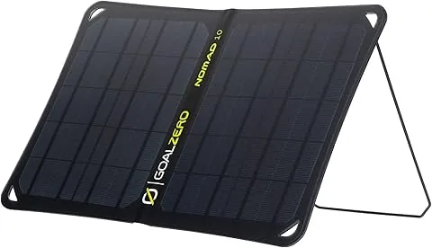 Goal Zero Nomad 10, Panel Solar Unisex Adulto, Negro, 10 Watt