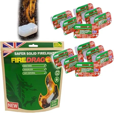 BCB Firedragon 39100 - Combustible en seco (12 pastillas)