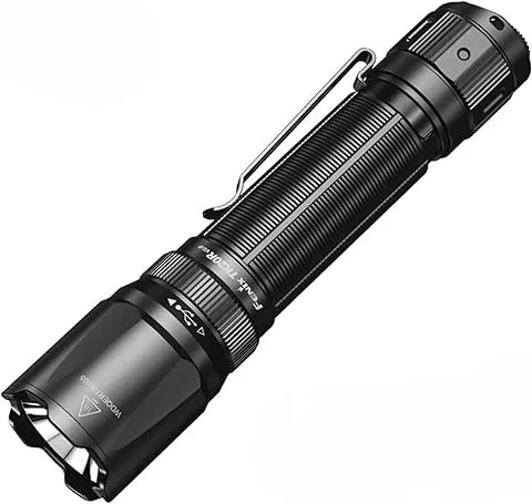 Fenix TK20R v2.0, 3000 lúmenes, alimentación 21700, recargable USB-C, linterna APF, color negro