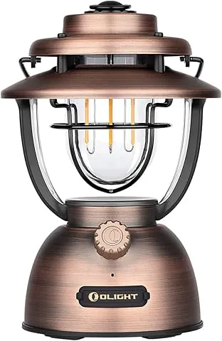 OLIGHT Olantern Classic 2 pro Linterna Camping Recargable 300LM con Recargable por USB Impermeable IPX5 Lámpara de Emergencia 2 Modos de Iluminacion Farol para Trabajar y para Exteriores Camping