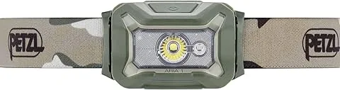 Petzl Linterna ARIA 1 RGB - Unisex, camuflaje, 350 lúmenes