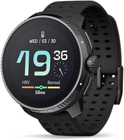 SUUNTO Race Reloj Deportivo - Smartwatch Exteriores, Pantalla AMOLED Brillante De 1,43" Con Cristal De Zafiro, Corona Cómoda y Botones De Control, GPS De Doble Frecuencia, Larga Duración De La Batería