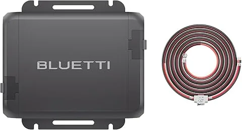BLUETTI Charger 1, Cargador de Alternador de 560W, Cargador Rápido CC-CC para Estaciones de Energía Portátiles, 6 Veces más Rápido Que Cargadores de Encendedor, Compatible con 95% de Generador Solar