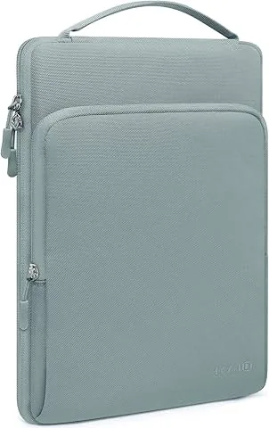 HYZUO 13 Pulgadas Bolsa Funda Portátil para MacBook Air 13 M5 M4 M3 M2 M1 A3449 2026-2018, 13" MacBook Neo 2026, MacBook Pro 13 M2 M1 2026-2016, iPad Pro/Air 13", Surface Pro, XPS 13, Azul Ceniza