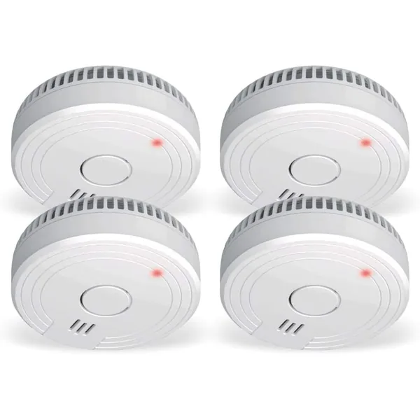 ELRO FS1801 Pack de 4 Detectores de Humo