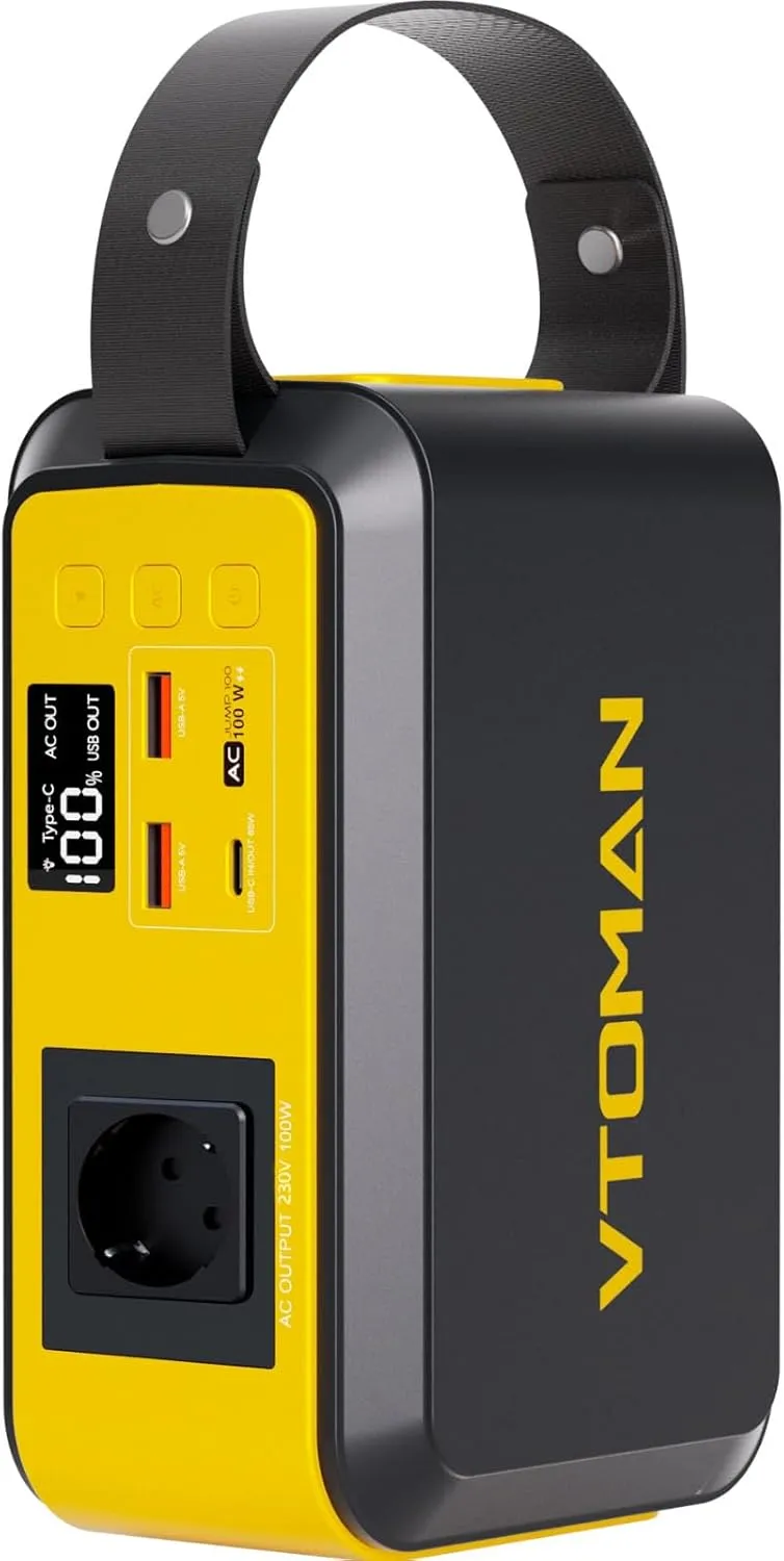 VTOMAN Jump 100 Estacion de Energia Portatil 88Wh LiFePO4