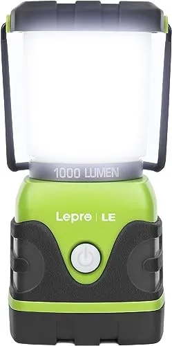 Lepro Farol de Camping LED 1000 Lumenes con Pilas
