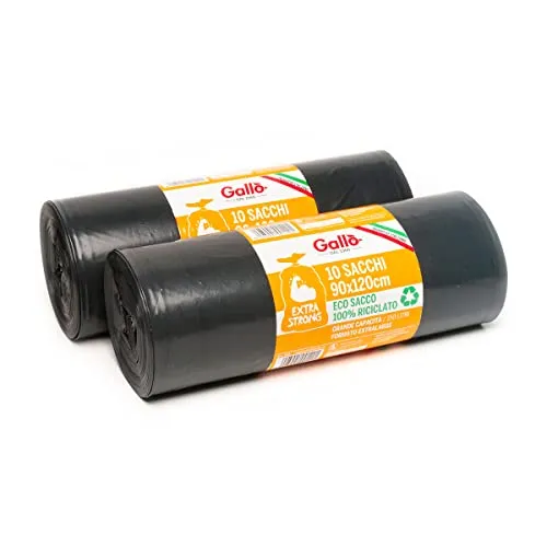 Gallo Bolsas XXL Recogida Residuos 100L Extra Resistencia Pack 20