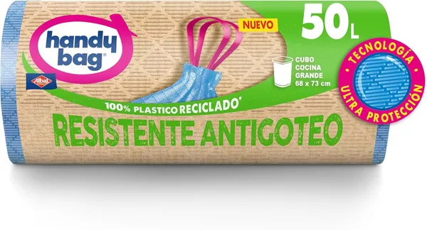 Bolsas de Basura Resistentes 50L Pack 100 unidades