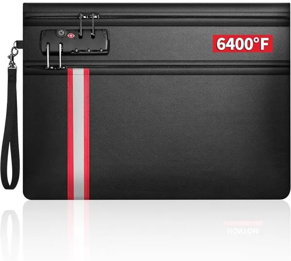 Bolsa Impermeable Documentos A4 Pack 5 unidades con Cierre Zip