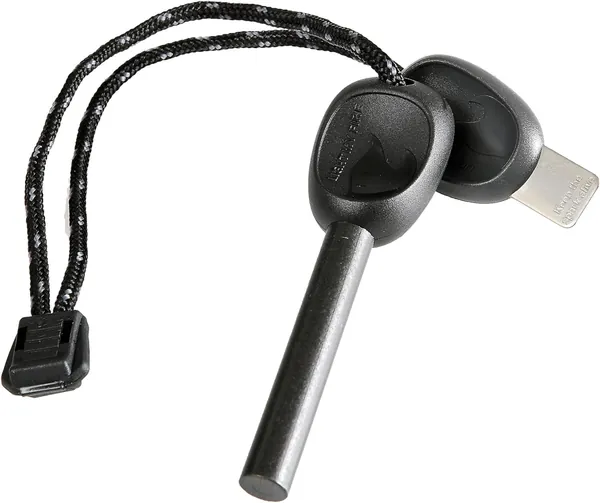 Light My Fire Swedish FireSteel 2.0 Army Pedernal — kit de emergencia DANA en un piso