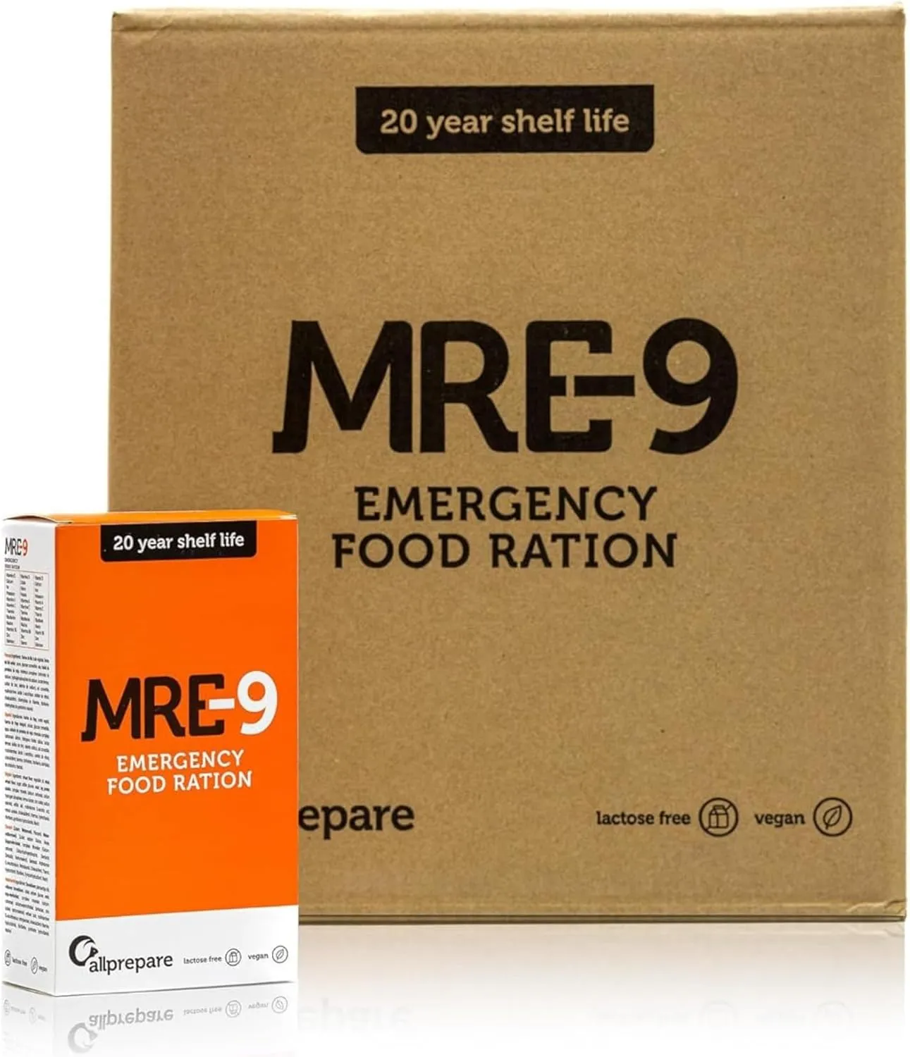 MRE-9 Raciones de Emergencia 24x500g con Vitaminas Extra