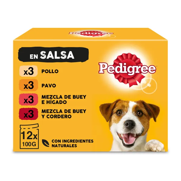 Pedigree Comida Humeda Perro Adulto Pack 48x100g