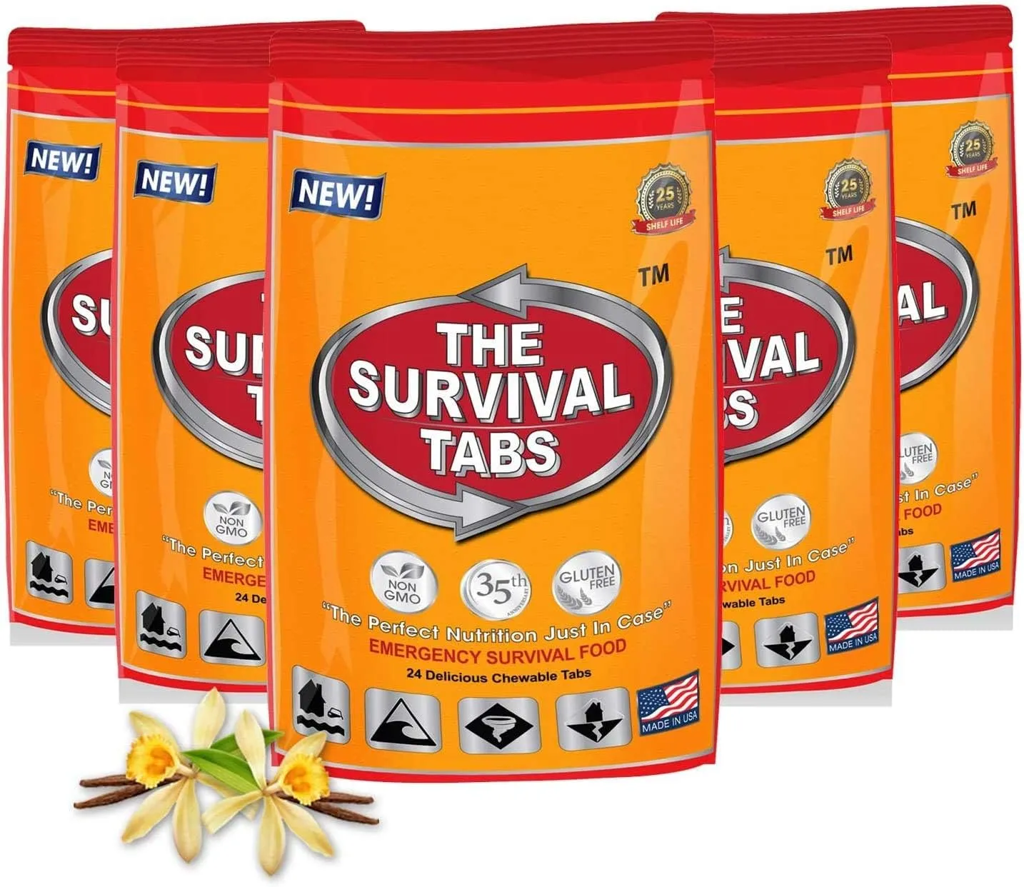 The Survival Tabs 120 Comprimidos para 10 Dias de Supervivencia