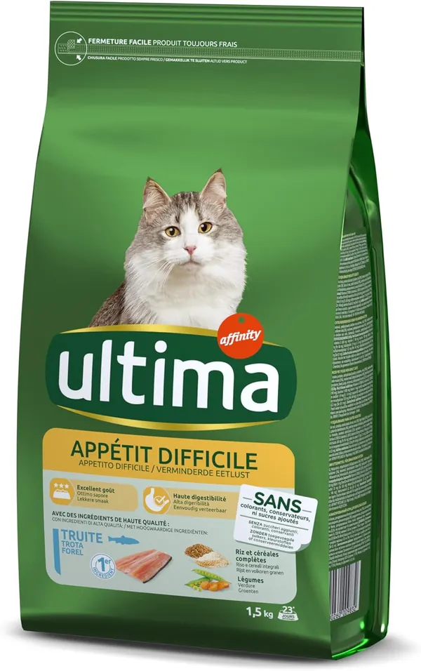 Ultima Pienso Gato Adulto 1.5kg